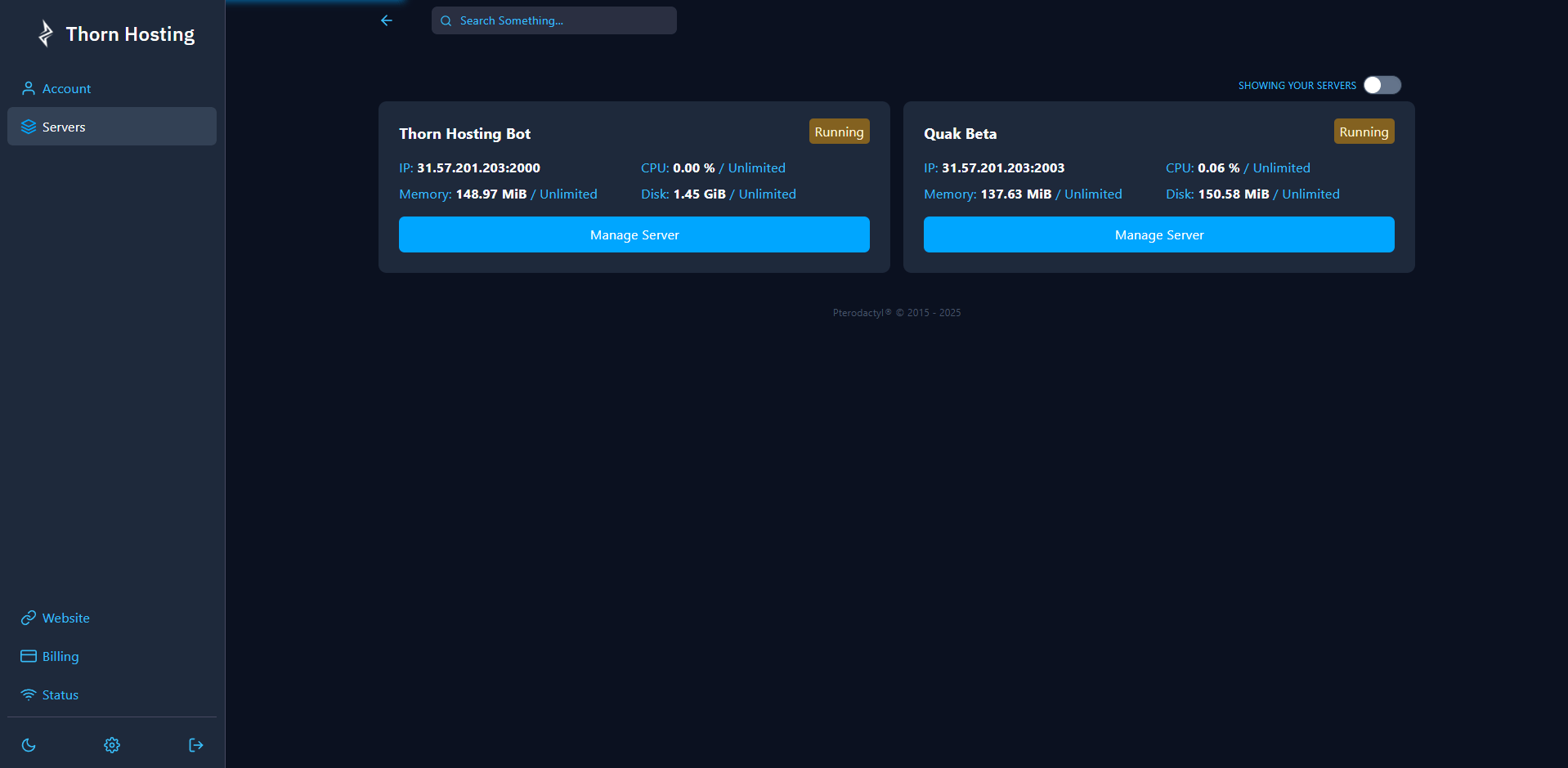 Control Panel
